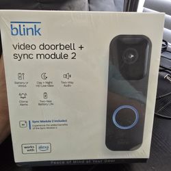 Blink Video Doorbell + Sync Module 2
