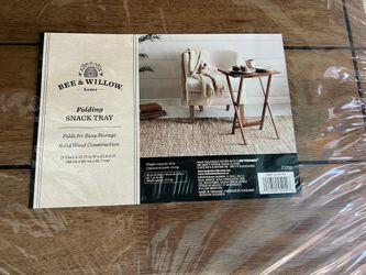 Bee And Willow  Folding Snack Tray 