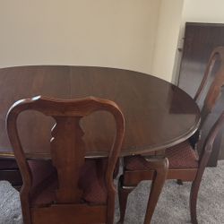 Dining Table Extendable With 3 Chairs