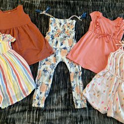 Toddler Girl 4T Spring/Summer Dresses (Pink Collection)