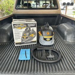 Stinger 2.5 Gal. 1.75 Peak HP Shop Vacuum Wet Dry Vac w/Filter Bag, Hose & Attachments