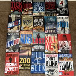 James Patterson Hardback Books