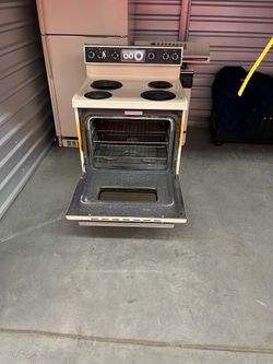 🔥 Vintage General Electric Electric Stove – Fully Tested & Working! 🔥