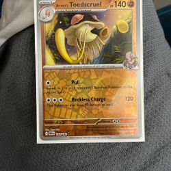 Arven's Toedscruel • Destined Rivals Pokemon Destined Rivals • 110/182