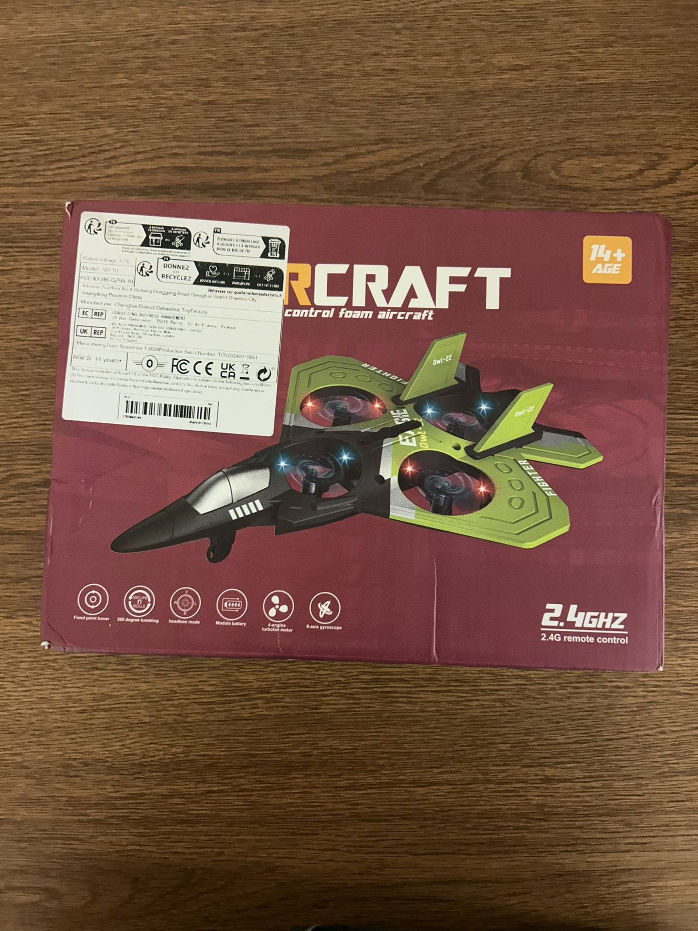 DHM Aircraft – Remote Control Foam Fighter Jet