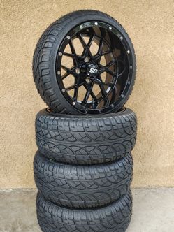 14" golf cart wheels and tires 205/30-14