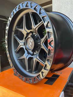 17x9 HARDROCK WHEELS 6 lug vehicles
