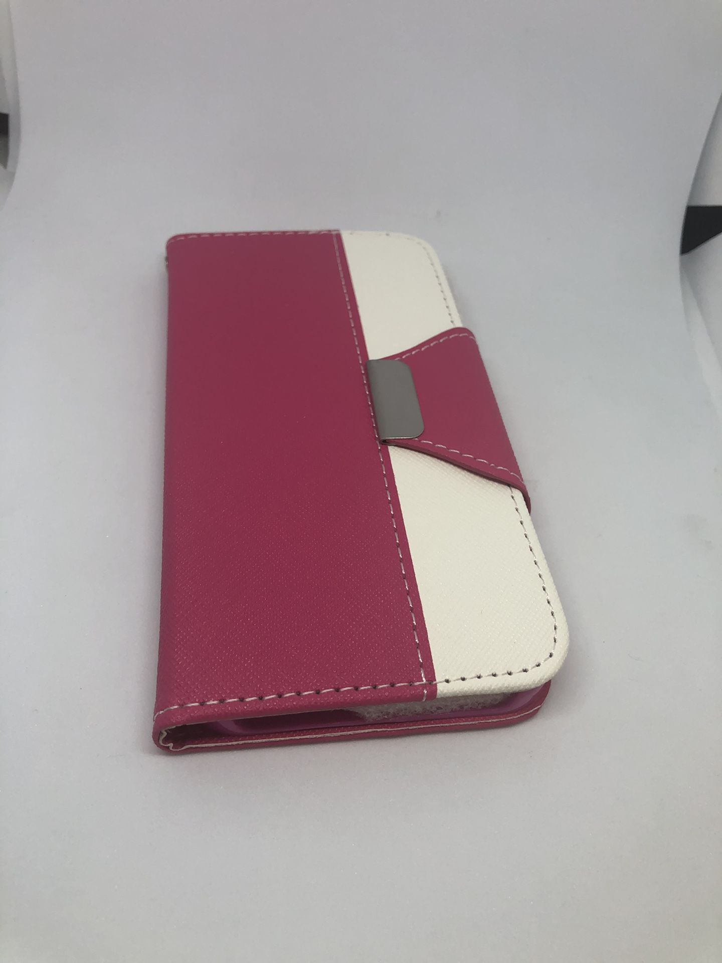 For iPhone 6 / 6s (4.7”) pink wallet case funda cover protector