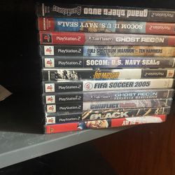 Ps2.  Games