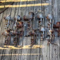 Antique Meat Grinders
