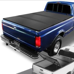 73-98 Ford F100 F150 F250 F350 Hard Tri Fold Tonneau Truck Bed Cover Tapadera Cobertor Part