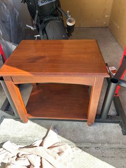 Wooded in table