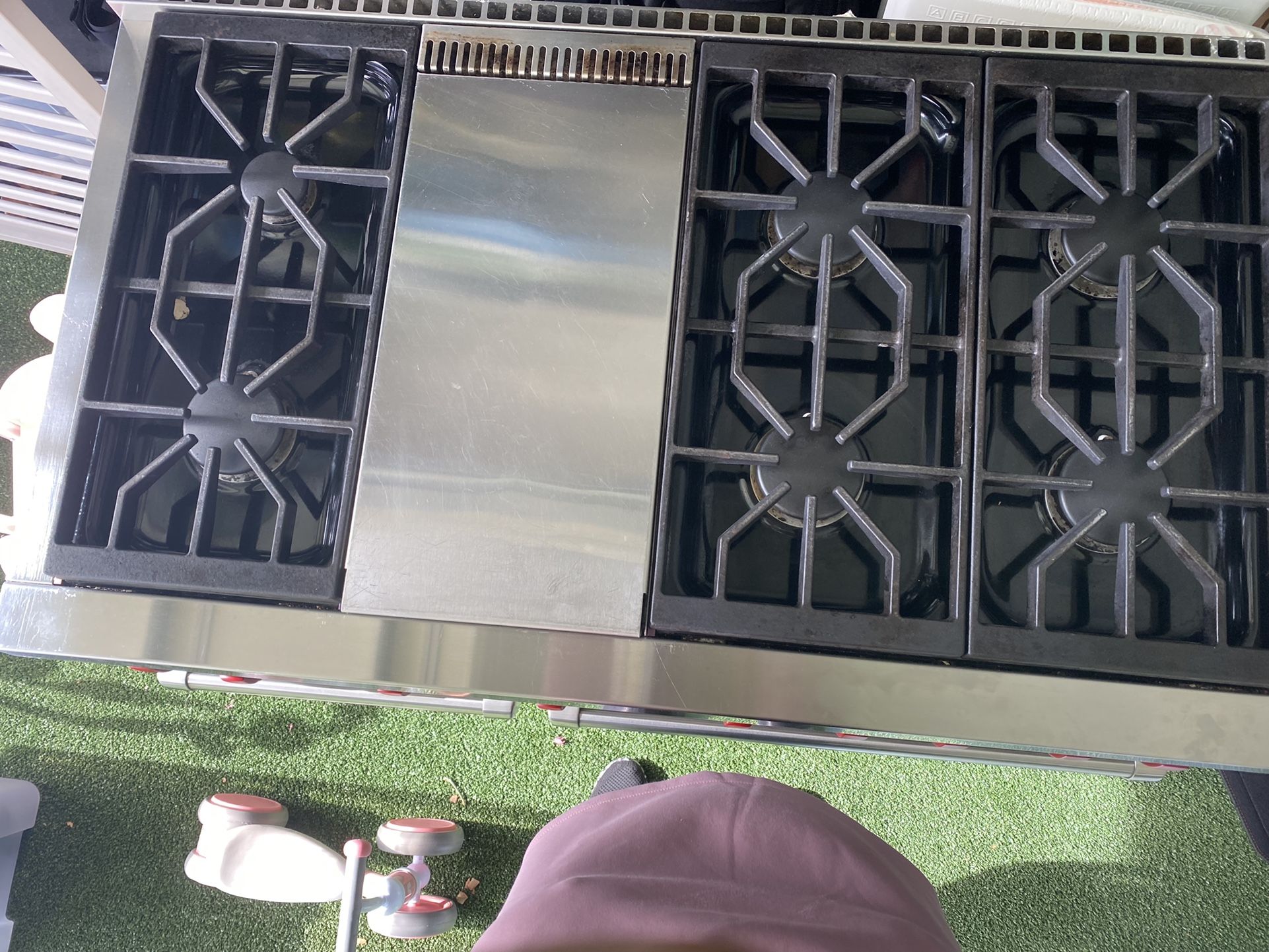 Wolf 48 inch range 6 Burner Griddle Gas GR486G for Sale in Phoenix, AZ OfferUp