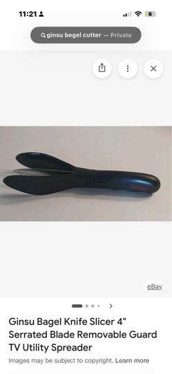 Ginsu bagel knife