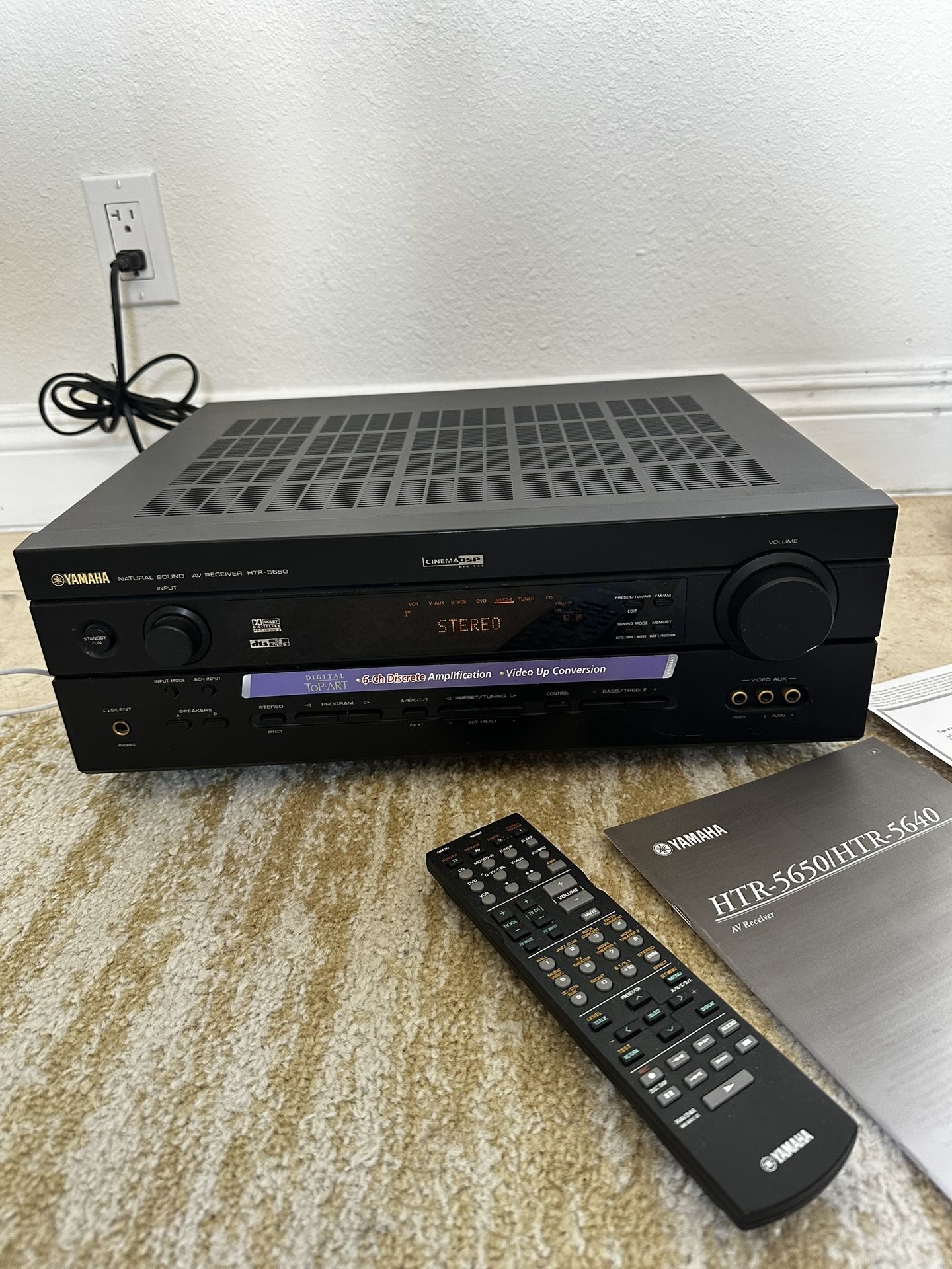 Yamaha HTR-5650 AV Receiver