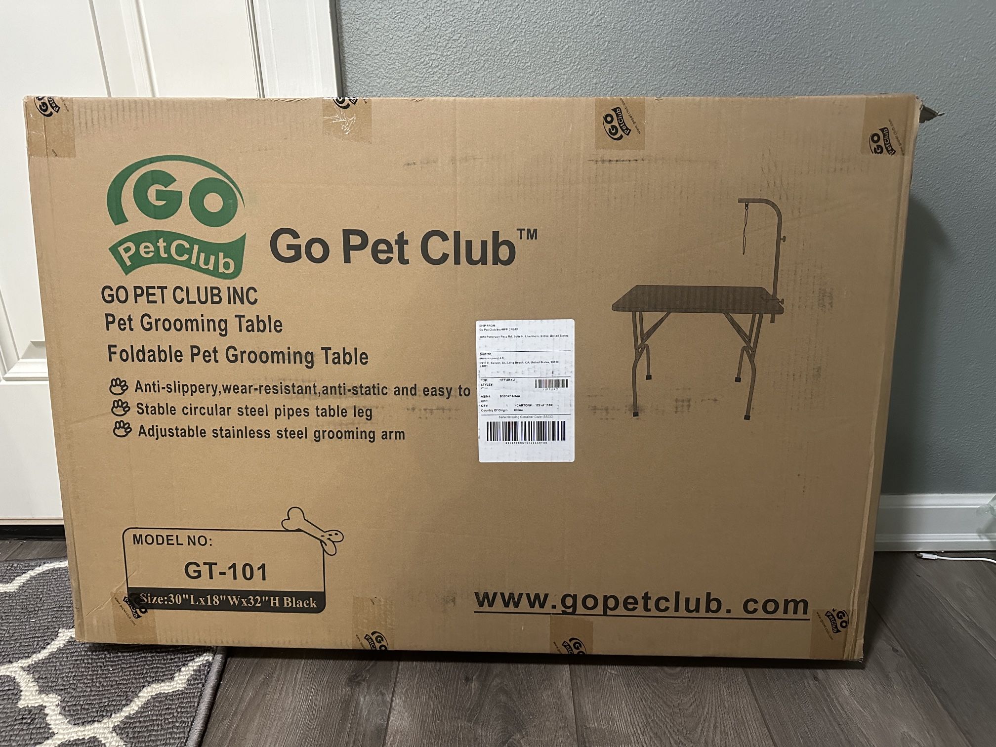 Pet Grooming Table