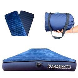 Inflatable Single Air Mattress With Two Side Zipper   
