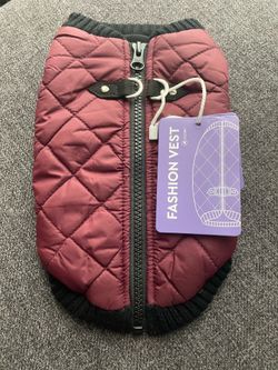 Gooby Small Fashion Vest Dog Jacket Coat