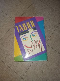 Taboo board game