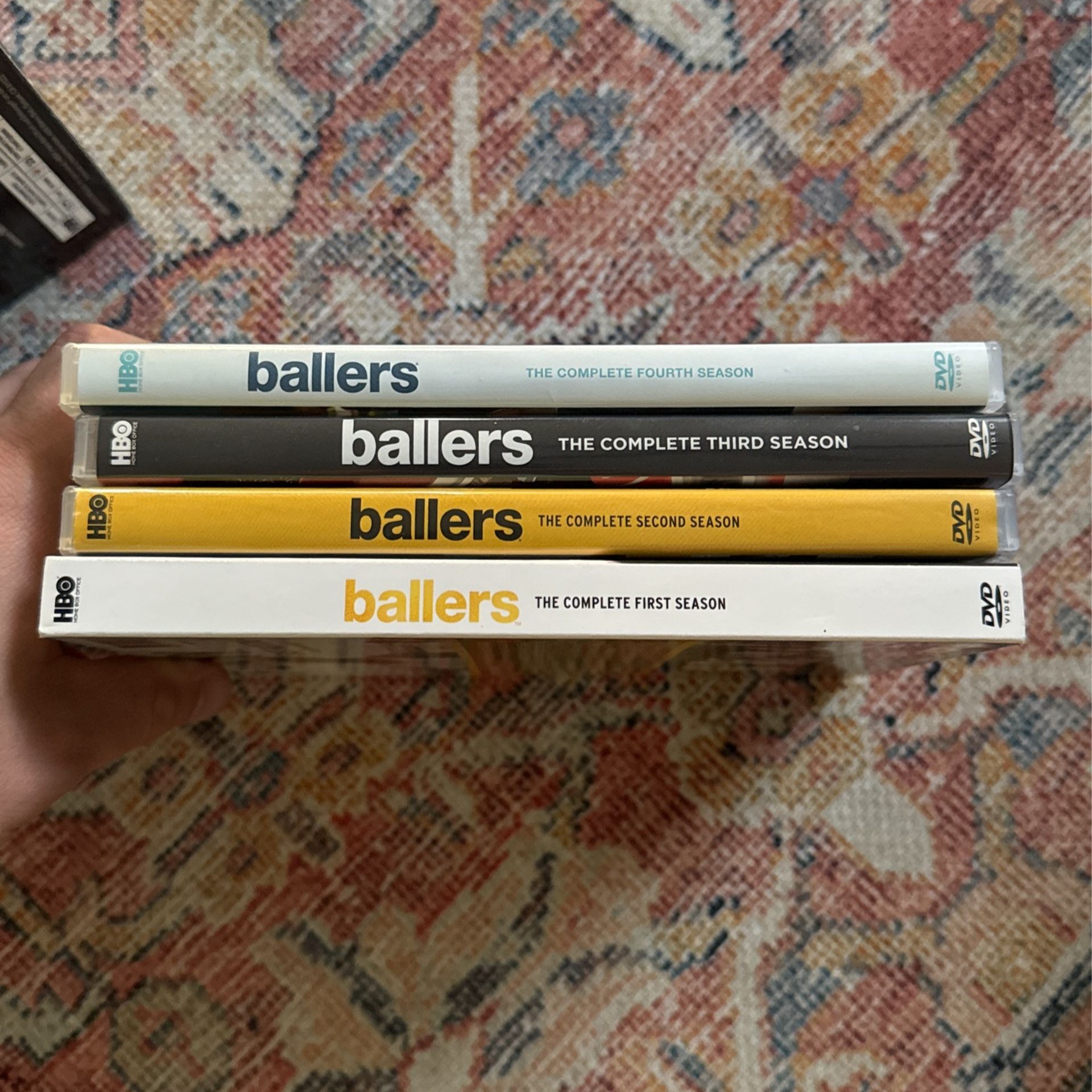 Ballers Seasons 1-4 DVD