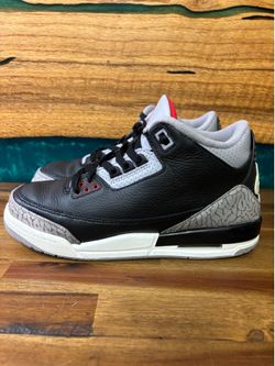 Jordan 3 Retro Black Cement (2024) (GS) 6.5y/W8