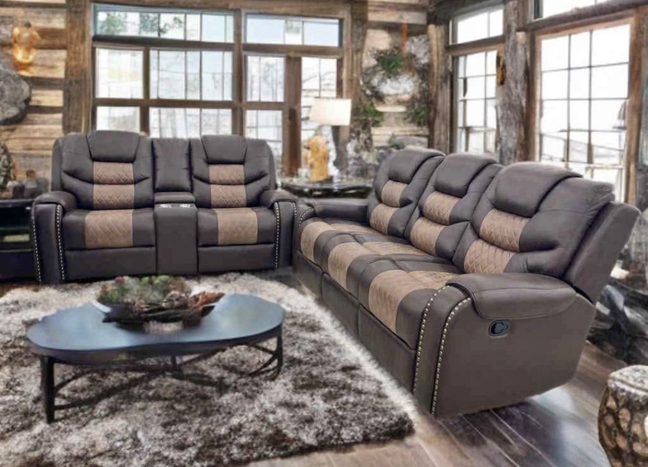 Upgrade Your Living Room Set For Fraction Of The Price!! Reclining Sofa & Loveseat NOW 50% Off!!  