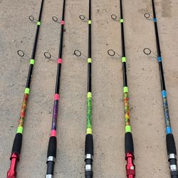 7 feet custom fishing rods...350.00 Each
