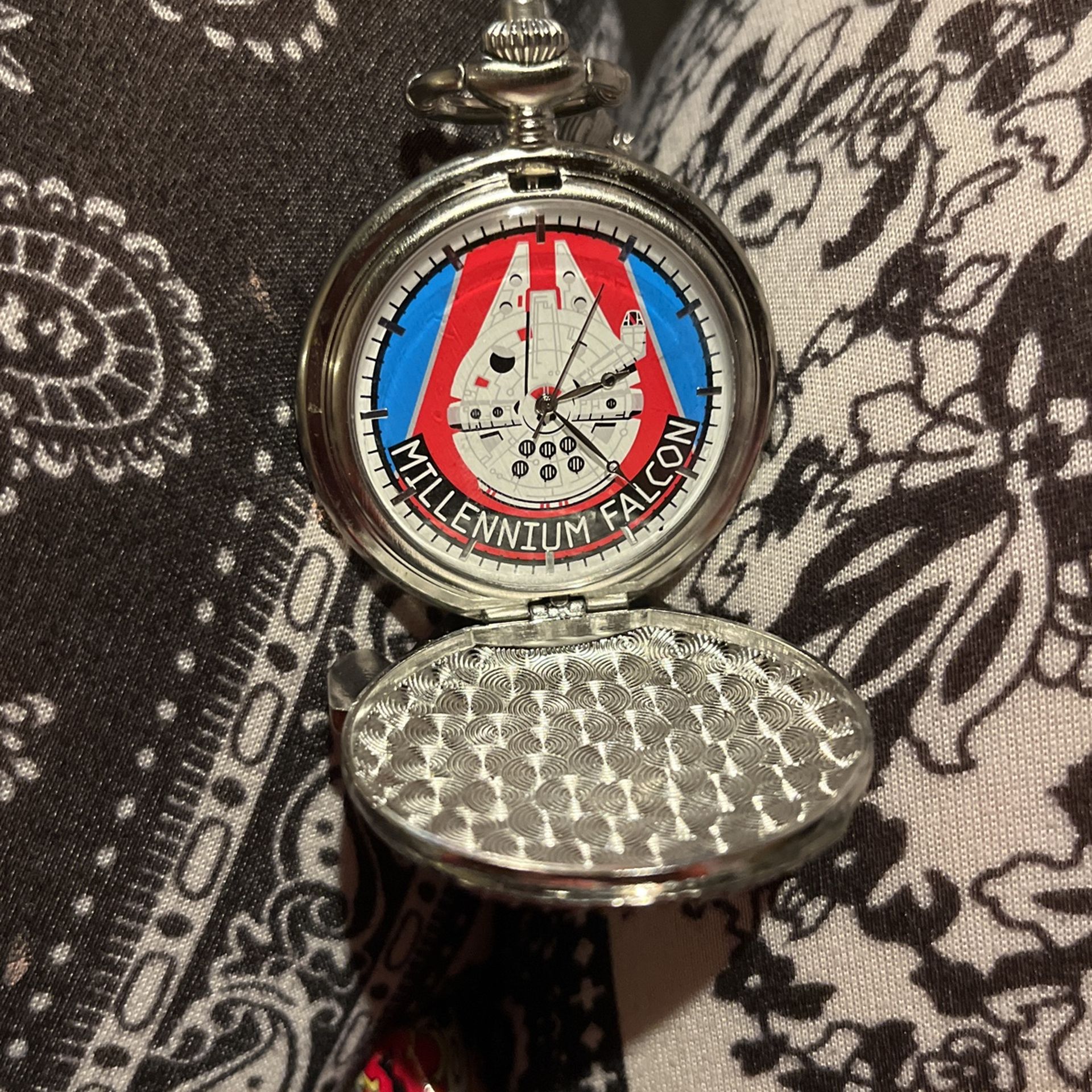 Star Wars Millennial Falcon Pocket Watch