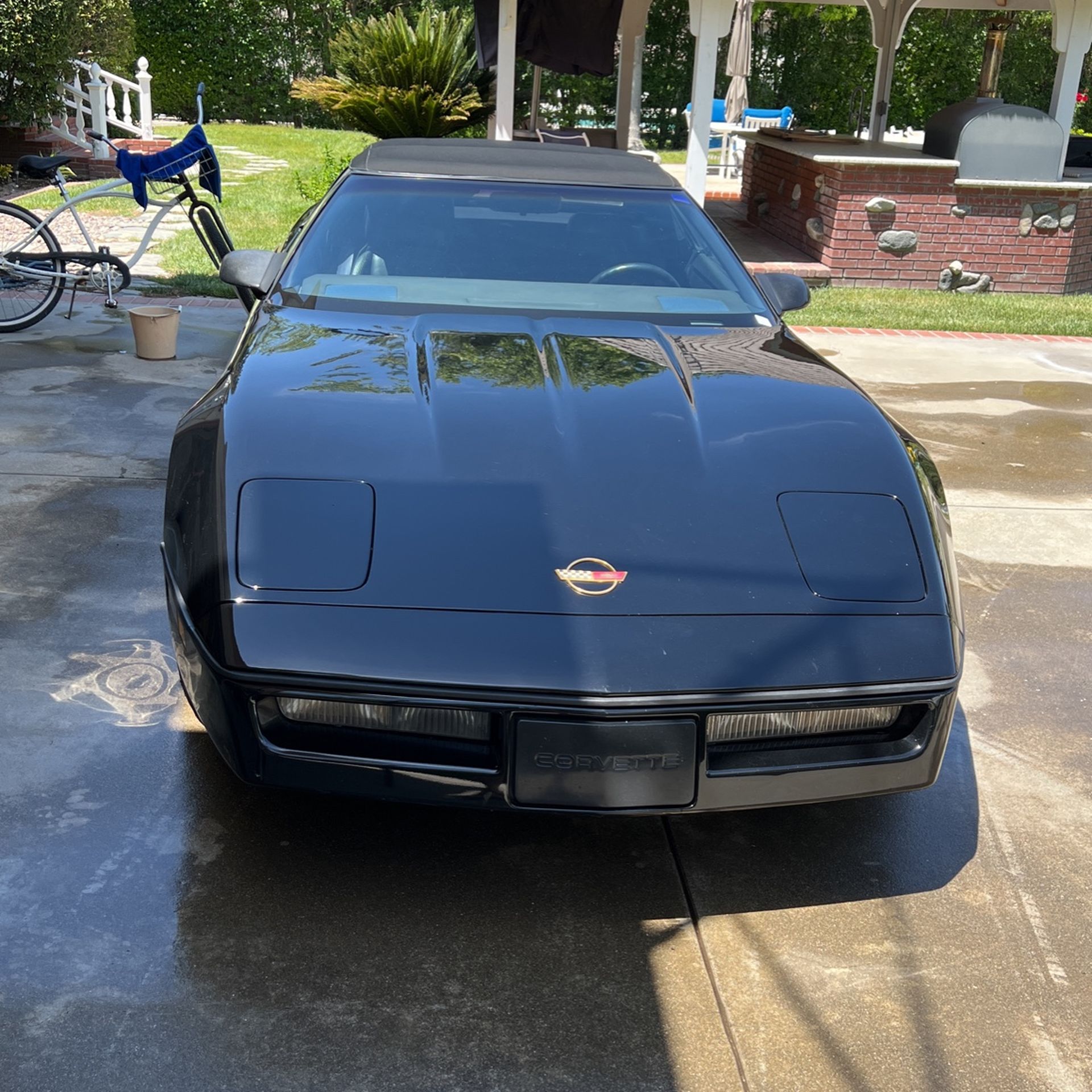 89 Chevy convertible Corvette