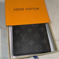 Louis Vuitton Monogram Eclipse Slender Wallet