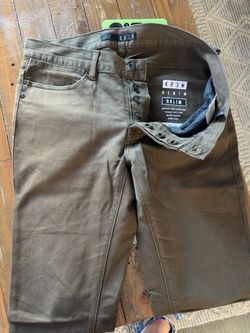 Vintage Kr3w k-slim button fly pants