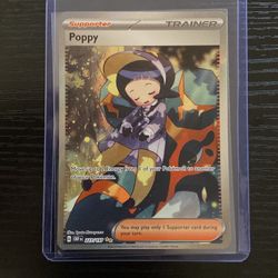 Pokemon Card Poppy