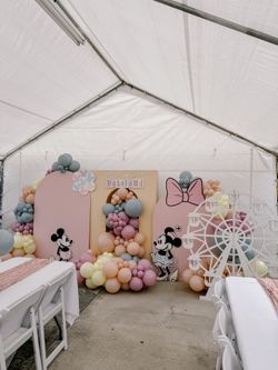 Backdrop Set Up Disney