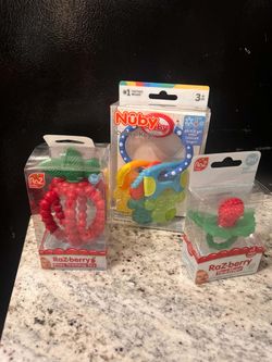 Teether toys new in box $22 for all