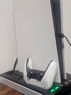Ps5 with controller and cooling fan included