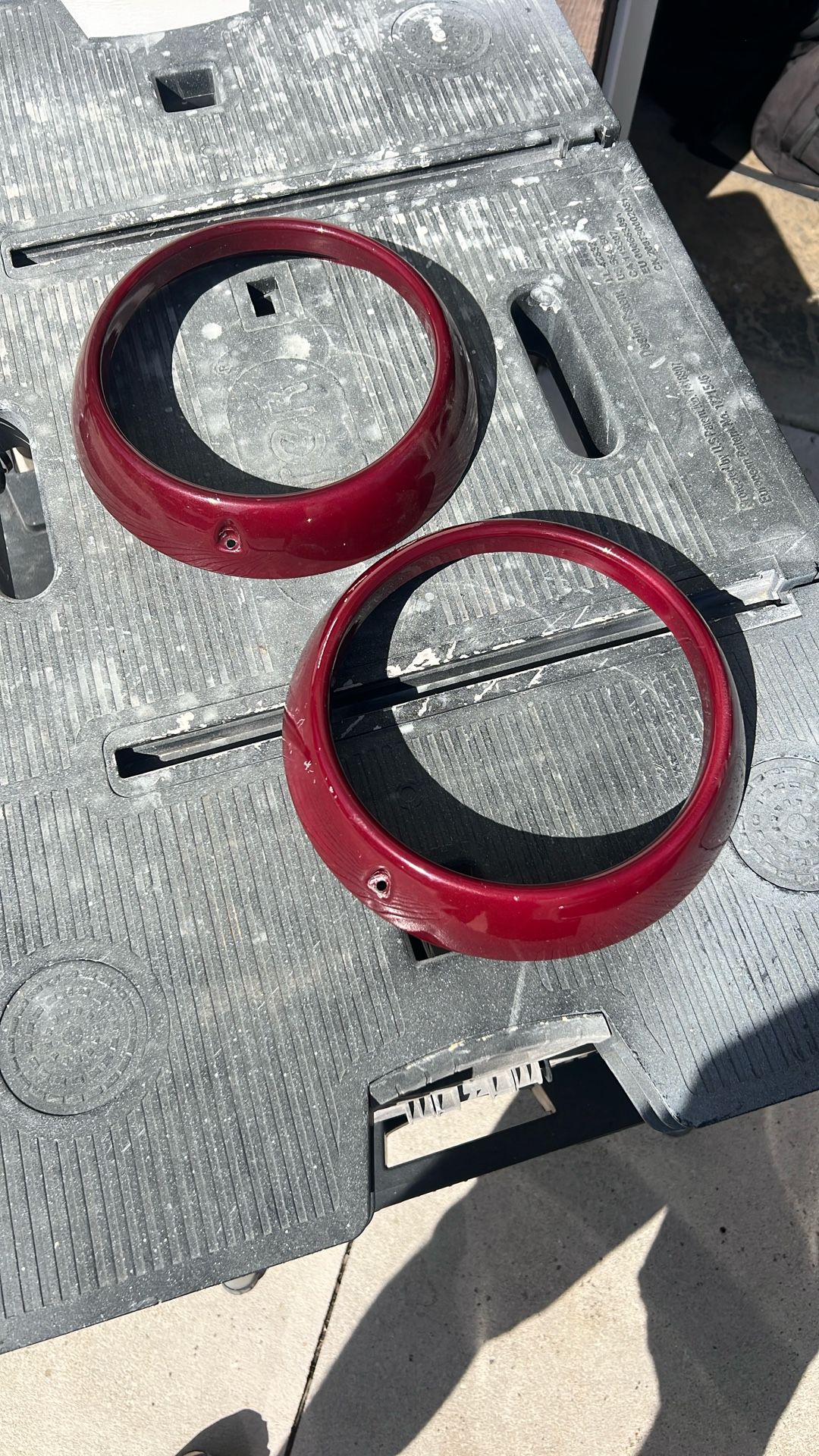 1951 Ford Headlight Bezels 