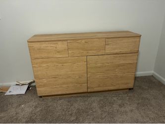 Fully built dresser / two nightstands - 1 not built and 1 partially built