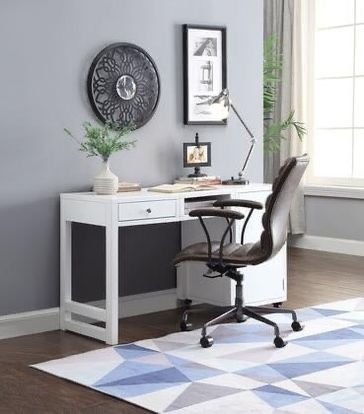 Brand New White Convertible Desk