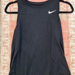 Women's Nike DRI FIT - Workout Shirt Sleeveless - Black