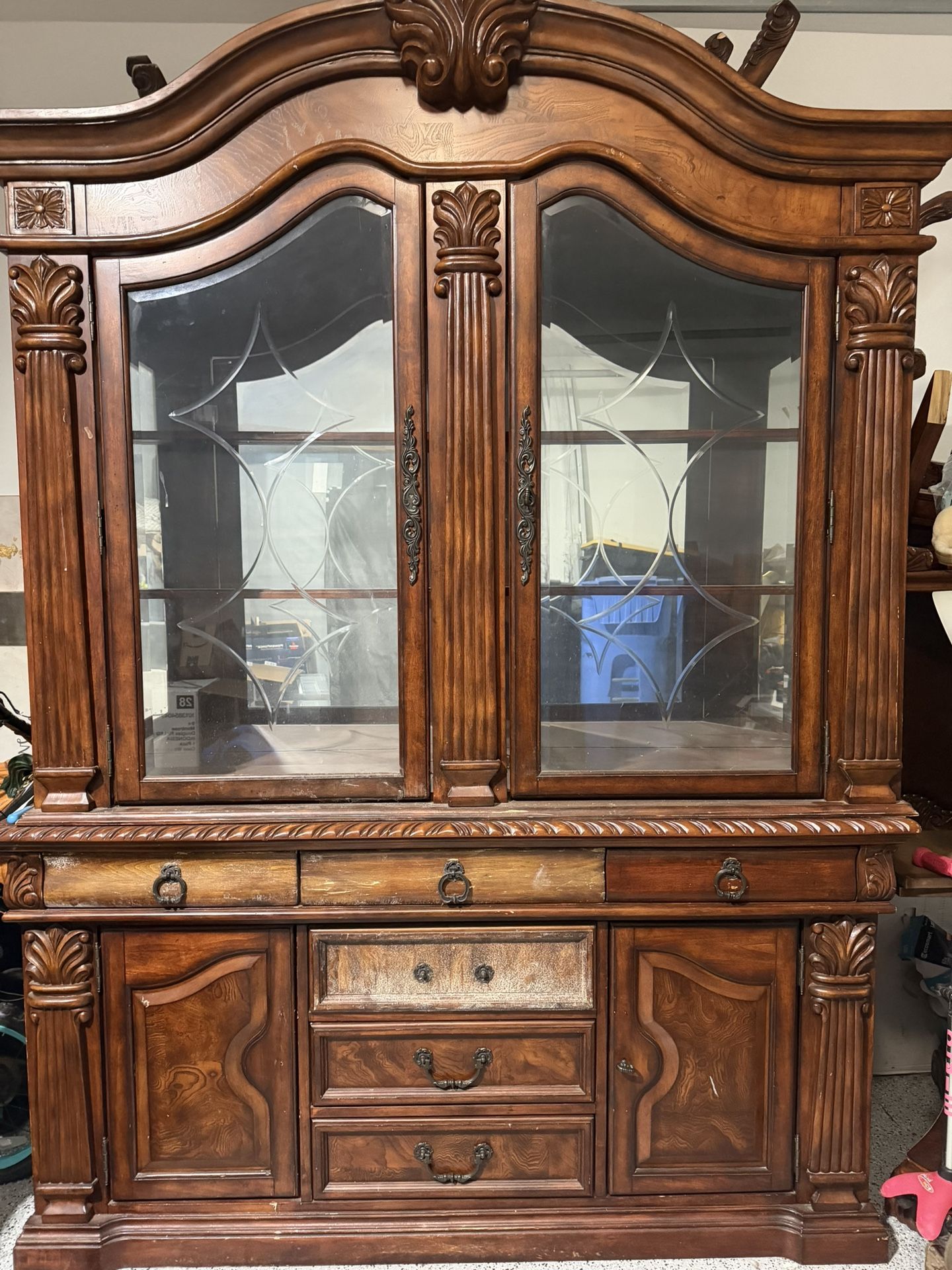 kitchen china buffet showcase