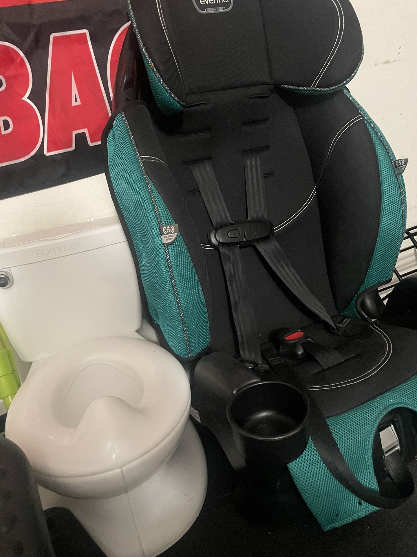 Toddler Car seat And Training Toilet