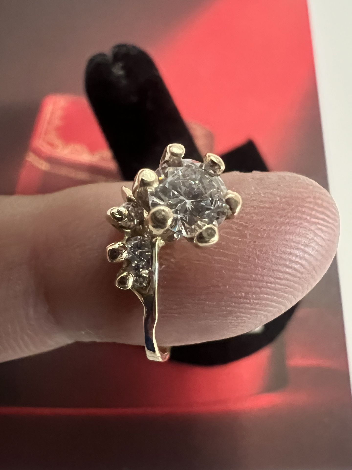 14K Solid Gold Wedding Ring Size 6.5