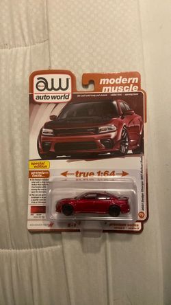 2023 Auto World ULTRARED  2021 Dodge Charger SRT Hellcat Redeye Red CHASE