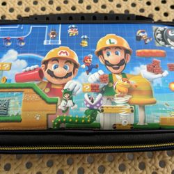  Switch Lite Mario Maker 2 Travel Case 