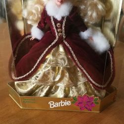 1996 Happy Holidays Barbie NRFB