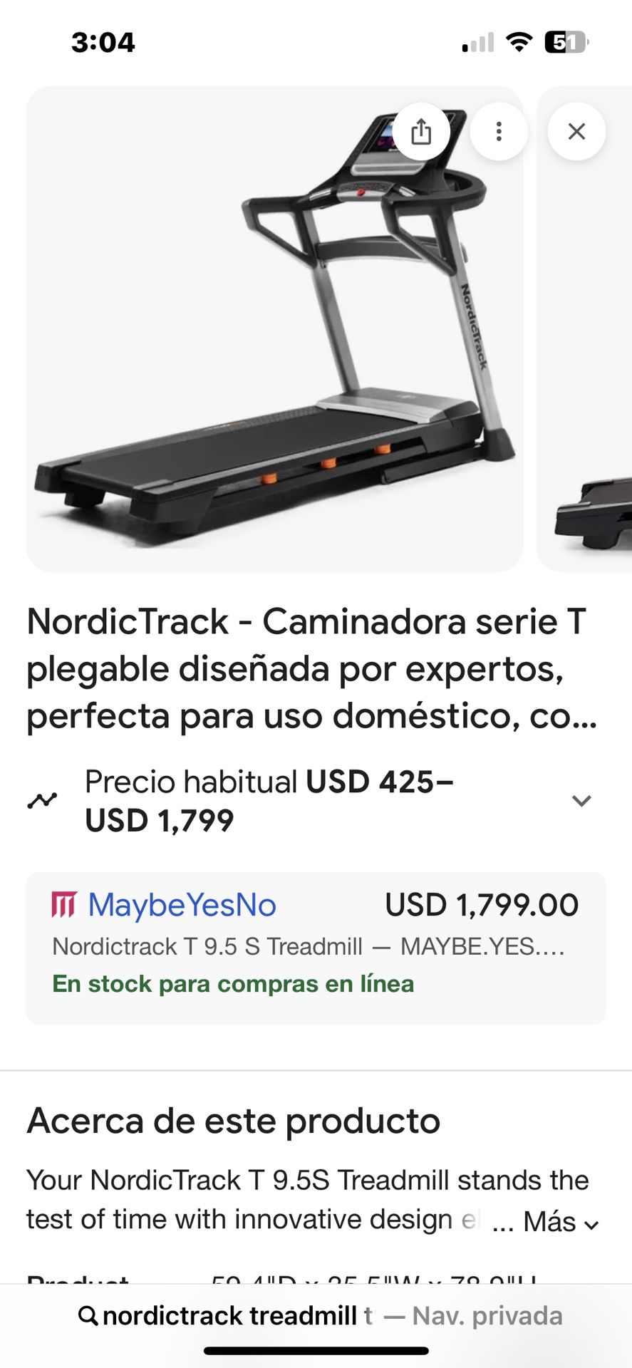 NordicTrack T9.5s
