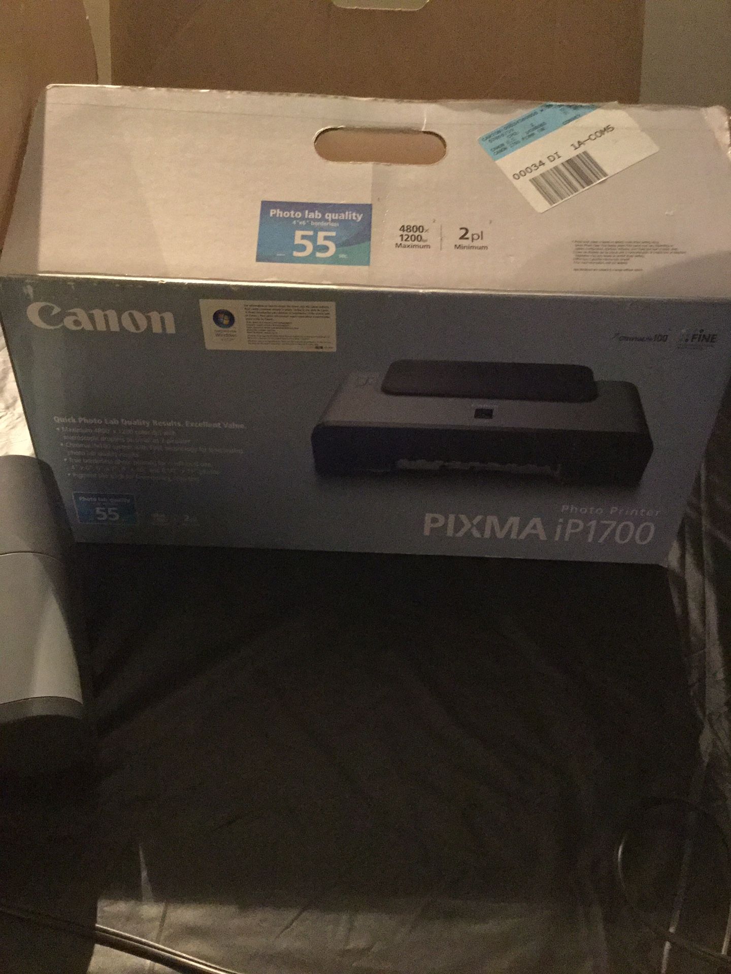 Canon Pixma iP1700 printer