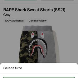 Bape Shorts Size Small Hearing Offers Bought It This Year Can Show Proof Of It So Haven’t Worn Looking To Sell 