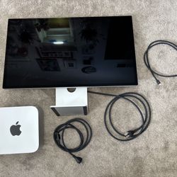 Apple Mac Studio and 27” Display