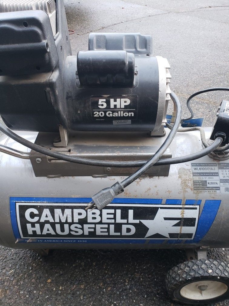 20 Gallon 5HP Air Compressor